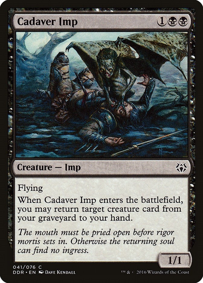 Image for Cadaver Imp (Duel Decks: Nissa vs. Ob Nixilis) (41) - Magic: The Gathering