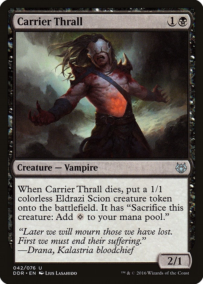 Image for Carrier Thrall (Duel Decks: Nissa vs. Ob Nixilis) (42) - Magic: The Gathering