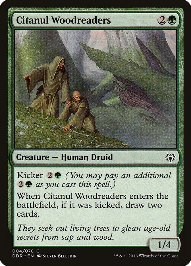 Image for Citanul Woodreaders (Duel Decks: Nissa vs. Ob Nixilis) (4) - Magic: The Gathering