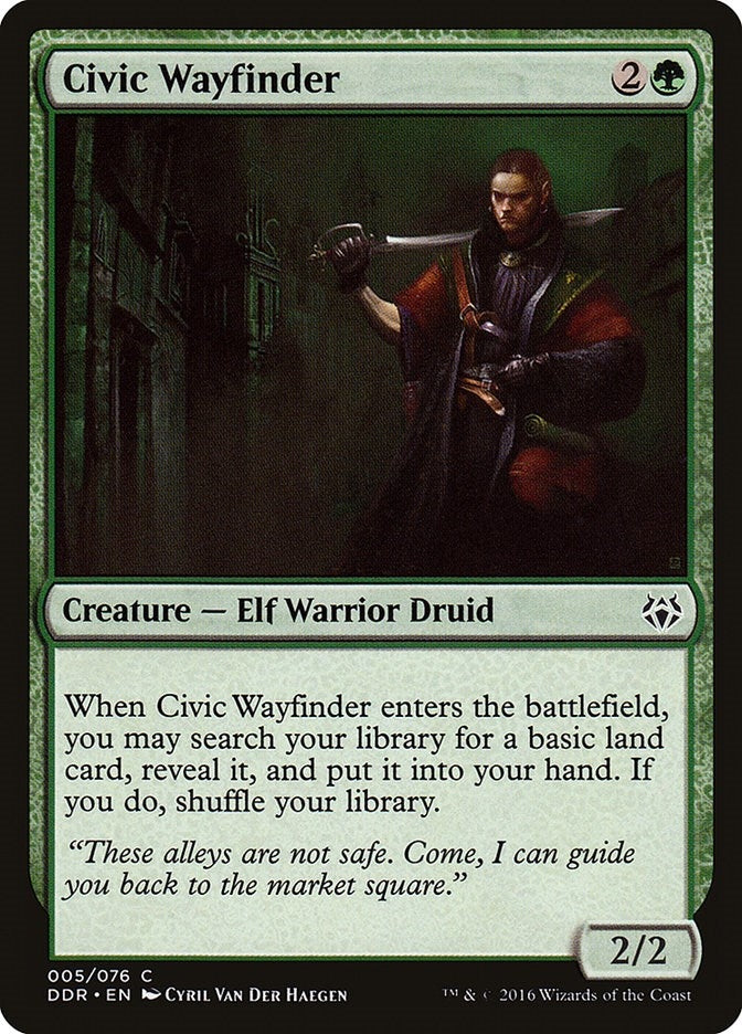 Image for Civic Wayfinder (Duel Decks: Nissa vs. Ob Nixilis) (5) - Magic: The Gathering