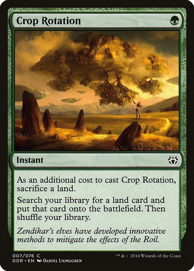 Image for Crop Rotation (Duel Decks: Nissa vs. Ob Nixilis) (7) - Magic: The Gathering