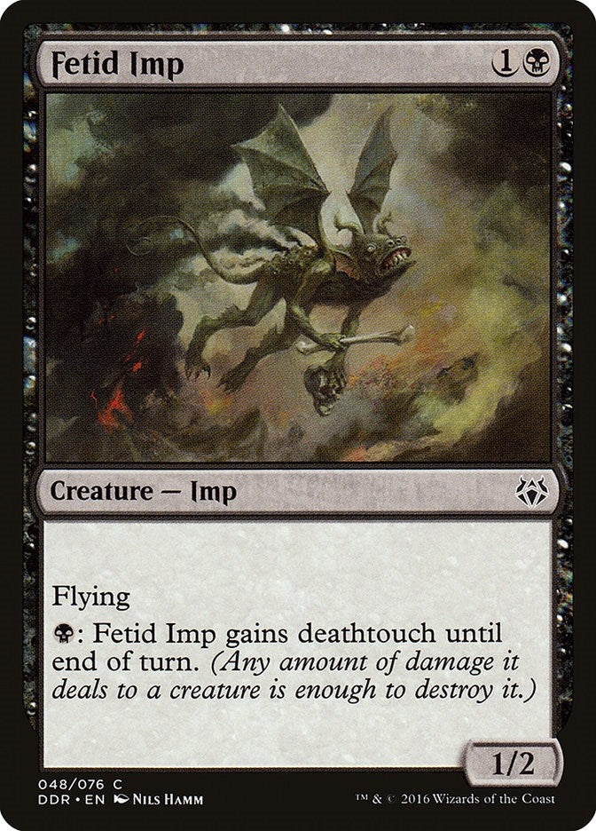 Image for Fetid Imp (Duel Decks: Nissa vs. Ob Nixilis) (48) - Magic: The Gathering