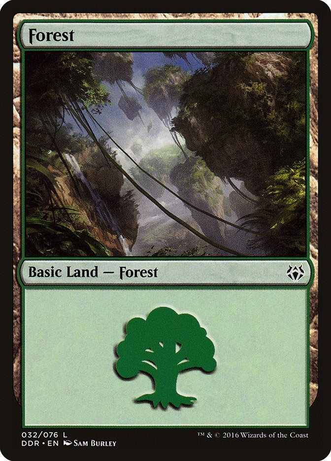 Image for Forest (32) (Duel Decks: Nissa vs. Ob Nixilis) (32) - Magic: The Gathering