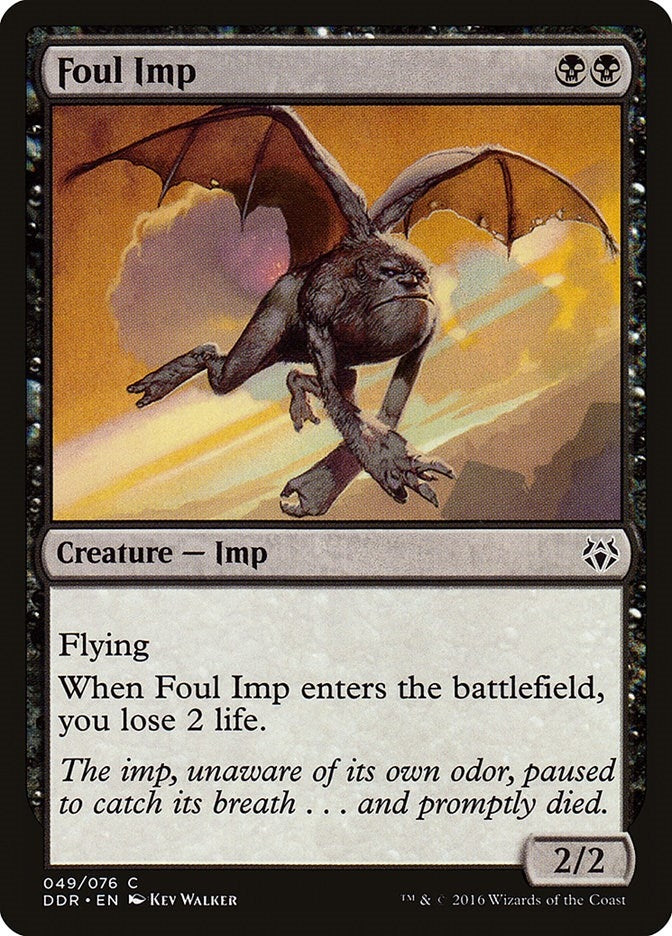 Image for Foul Imp (Duel Decks: Nissa vs. Ob Nixilis) (49) - Magic: The Gathering