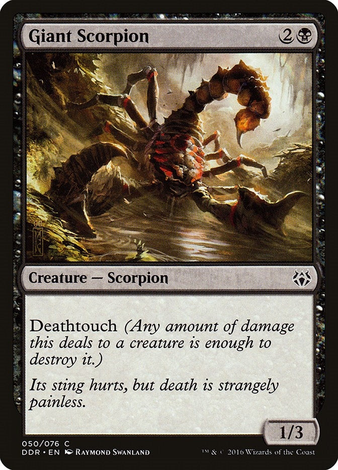 Image for Giant Scorpion (Duel Decks: Nissa vs. Ob Nixilis) (50) - Magic: The Gathering