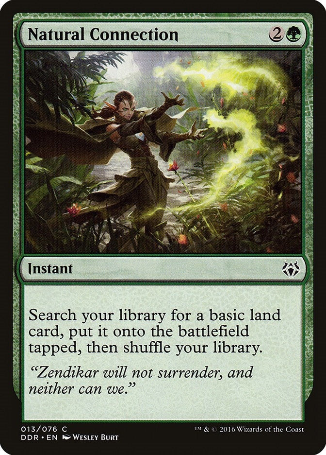 Image for Natural Connection (Duel Decks: Nissa vs. Ob Nixilis) (13) - Magic: The Gathering