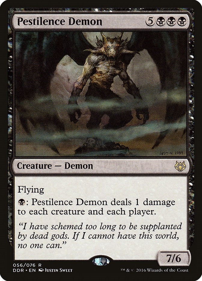 Image for Pestilence Demon (Duel Decks: Nissa vs. Ob Nixilis) (56) - Magic: The Gathering