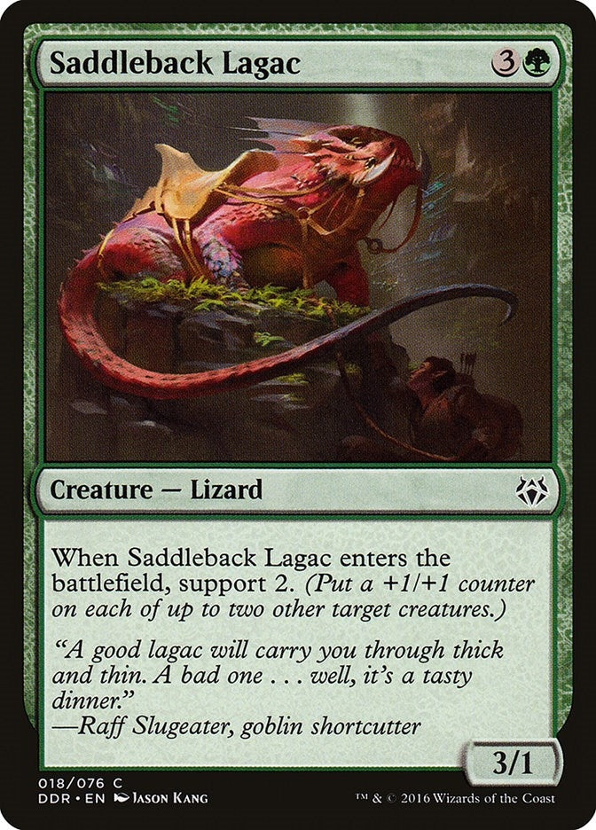 Image for Saddleback Lagac (Duel Decks: Nissa vs. Ob Nixilis) (18) - Magic: The Gathering