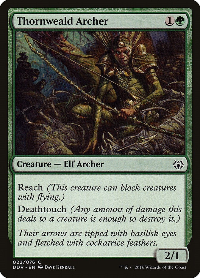 Image for Thornweald Archer (Duel Decks: Nissa vs. Ob Nixilis) (22) - Magic: The Gathering