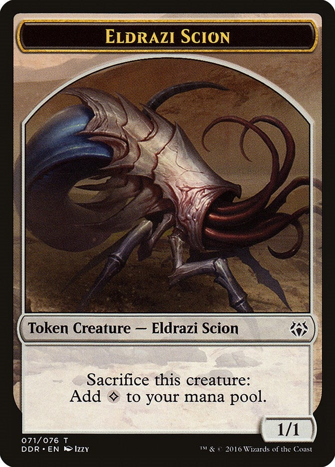 Image for Eldrazi Scion Token (Duel Decks: Nissa vs. Ob Nixilis) (71) - Magic: The Gathering