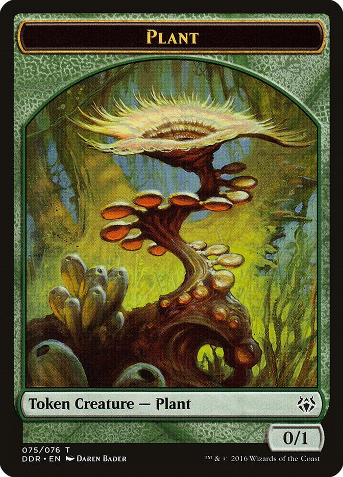 Image for Plant Token (Duel Decks: Nissa vs. Ob Nixilis) (75) - Magic: The Gathering