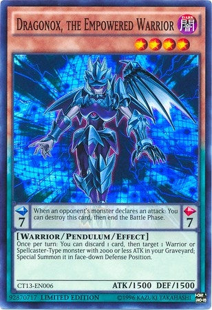 Image for Dragonox, the Empowered Warrior (2016 Mega-Tins) (CT13-EN006) - YuGiOh