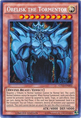 Image for Obelisk the Tormentor (2016 Mega-Tins) (CT13-EN002) - YuGiOh