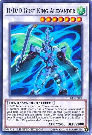 Image for D/D/D Gust King Alexander (2016 Mega-Tins) (CT13-EN010) - YuGiOh