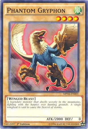 Image for Phantom Gryphon (2016 Mega-Tins Mega Pack) (MP16-EN001) - YuGiOh