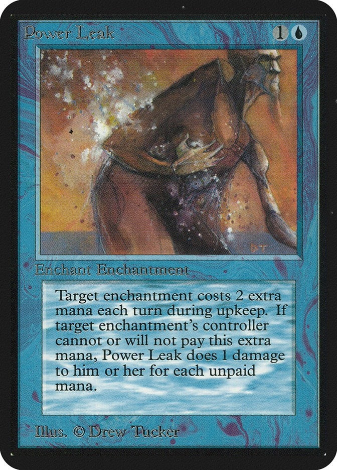 Image for Power Leak (Alpha Edition) - Magic: The Gathering
