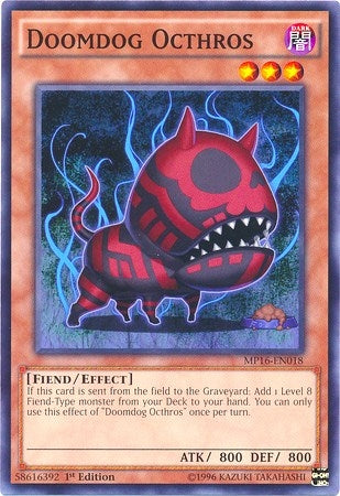 Image for Doomdog Octhros (2016 Mega-Tins Mega Pack) (MP16-EN018) - YuGiOh