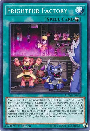Image for Frightfur Factory (2016 Mega-Tins Mega Pack) (MP16-EN025) - YuGiOh