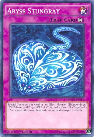 Image for Abyss Stungray (2016 Mega-Tins Mega Pack) (MP16-EN036) - YuGiOh