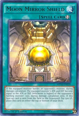 Image for Moon Mirror Shield (2016 Mega-Tins Mega Pack) (MP16-EN039) - YuGiOh