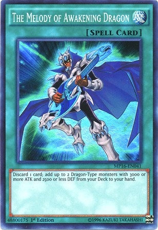 Image for The Melody of Awakening Dragon (2016 Mega-Tins Mega Pack) (MP16-EN041) - YuGiOh