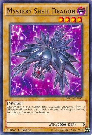 Image for Mystery Shell Dragon (2016 Mega-Tins Mega Pack) (MP16-EN047) - YuGiOh