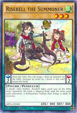 Image for Risebell the Summoner (2016 Mega-Tins Mega Pack) (MP16-EN048) - YuGiOh