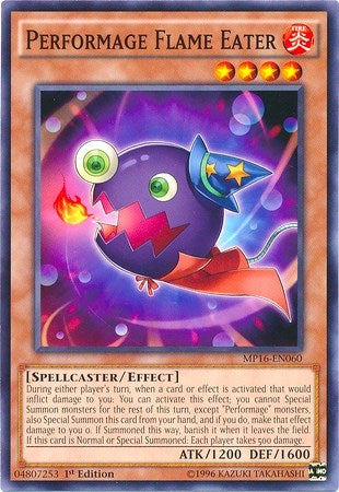 Image for Performage Flame Eater (2016 Mega-Tins Mega Pack) (MP16-EN060) - YuGiOh