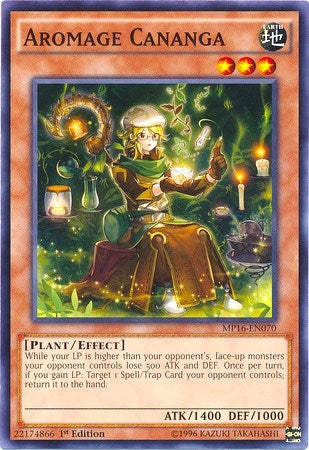 Image for Aromage Cananga (2016 Mega-Tins Mega Pack) (MP16-EN070) - YuGiOh