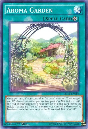Image for Aroma Garden (2016 Mega-Tins Mega Pack) (MP16-EN086) - YuGiOh