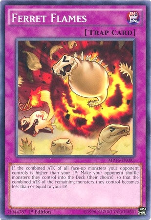 Image for Ferret Flames (2016 Mega-Tins Mega Pack) (MP16-EN093) - YuGiOh