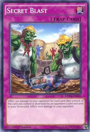 Image for Secret Blast (2016 Mega-Tins Mega Pack) (MP16-EN104) - YuGiOh