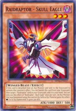 Image for Raidraptor - Skull Eagle (2016 Mega-Tins Mega Pack) (MP16-EN117) - YuGiOh