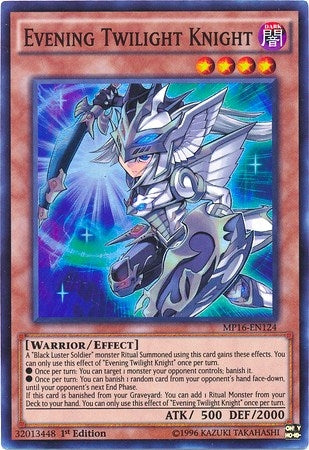 Image for Evening Twilight Knight (2016 Mega-Tins Mega Pack) (MP16-EN124) - YuGiOh
