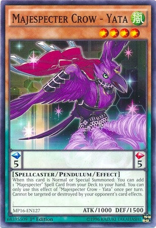 Image for Majespecter Crow - Yata (2016 Mega-Tins Mega Pack) (MP16-EN127) - YuGiOh