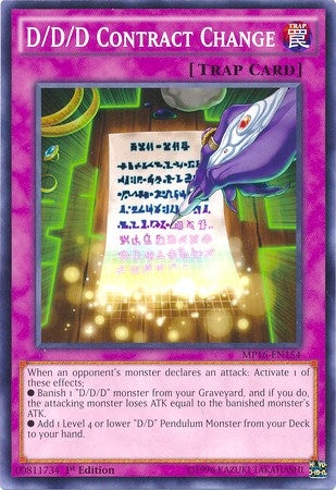 Image for D/D/D Contract Change (2016 Mega-Tins Mega Pack) (MP16-EN154) - YuGiOh
