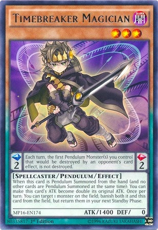 Image for Timebreaker Magician (2016 Mega-Tins Mega Pack) (MP16-EN174) - YuGiOh