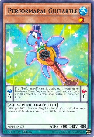 Image for Performapal Guitartle (2016 Mega-Tins Mega Pack) (MP16-EN175) - YuGiOh