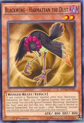Image for Blackwing - Harmattan the Dust (2016 Mega-Tins Mega Pack) (MP16-EN185) - YuGiOh