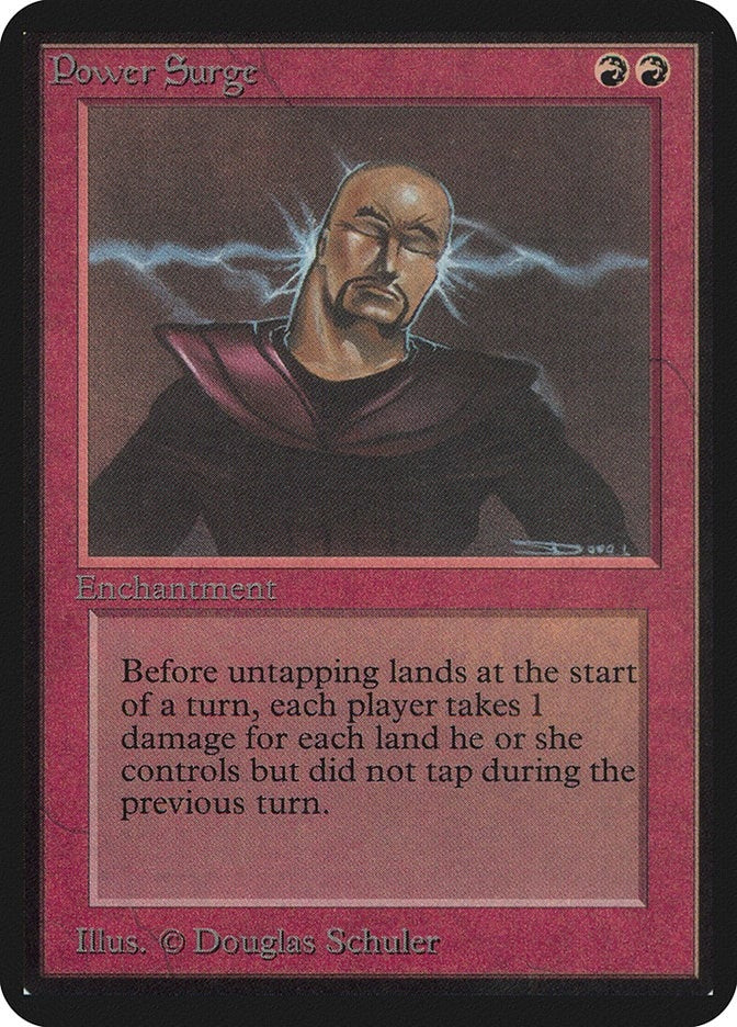 Image for Power Surge (Alpha Edition) - Magic: The Gathering