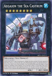 Image for Aegaion the Sea Castrum (2016 Mega-Tins Mega Pack) (MP16-EN213) - YuGiOh
