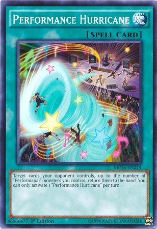 Image for Performance Hurricane (2016 Mega-Tins Mega Pack) (MP16-EN214) - YuGiOh