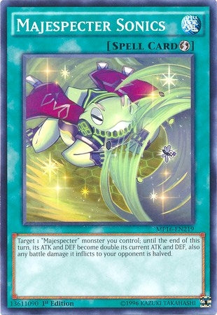 Image for Majespecter Sonics (2016 Mega-Tins Mega Pack) (MP16-EN219) - YuGiOh