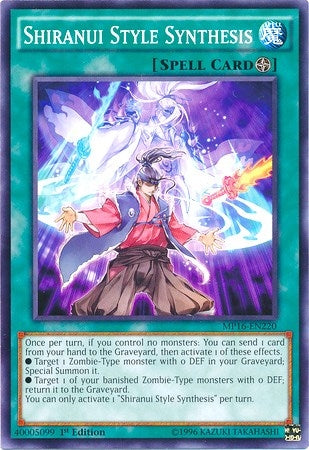 Image for Shiranui Style Synthesis (2016 Mega-Tins Mega Pack) (MP16-EN220) - YuGiOh