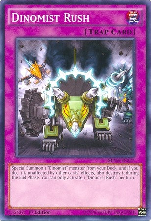 Image for Dinomist Rush (2016 Mega-Tins Mega Pack) (MP16-EN227) - YuGiOh