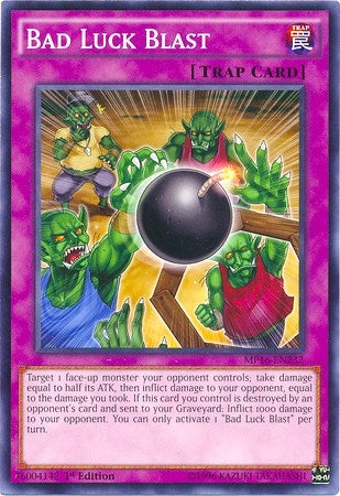 Image for Bad Luck Blast (2016 Mega-Tins Mega Pack) (MP16-EN232) - YuGiOh