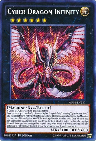 Image for Cyber Dragon Infinity (2016 Mega-Tins Mega Pack) (MP16-EN237) - YuGiOh