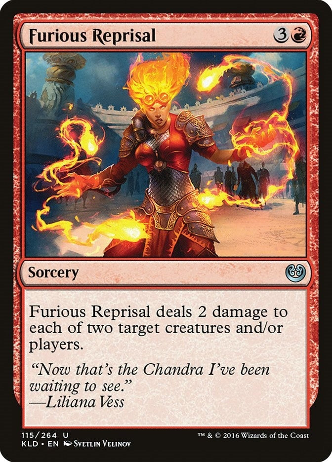 Image for Furious Reprisal (Kaladesh) (115) - Magic: The Gathering