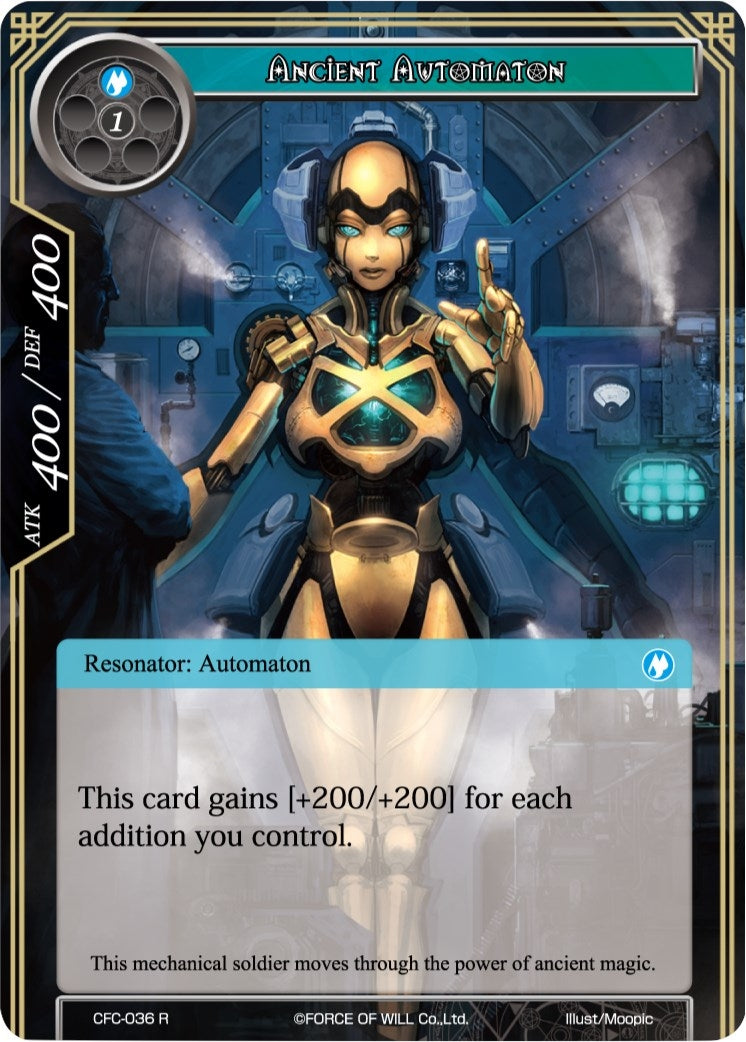 Image for Ancient Automaton (Textured Foil) (Curse of the Frozen Casket) (CFC-036) - Force of Will
