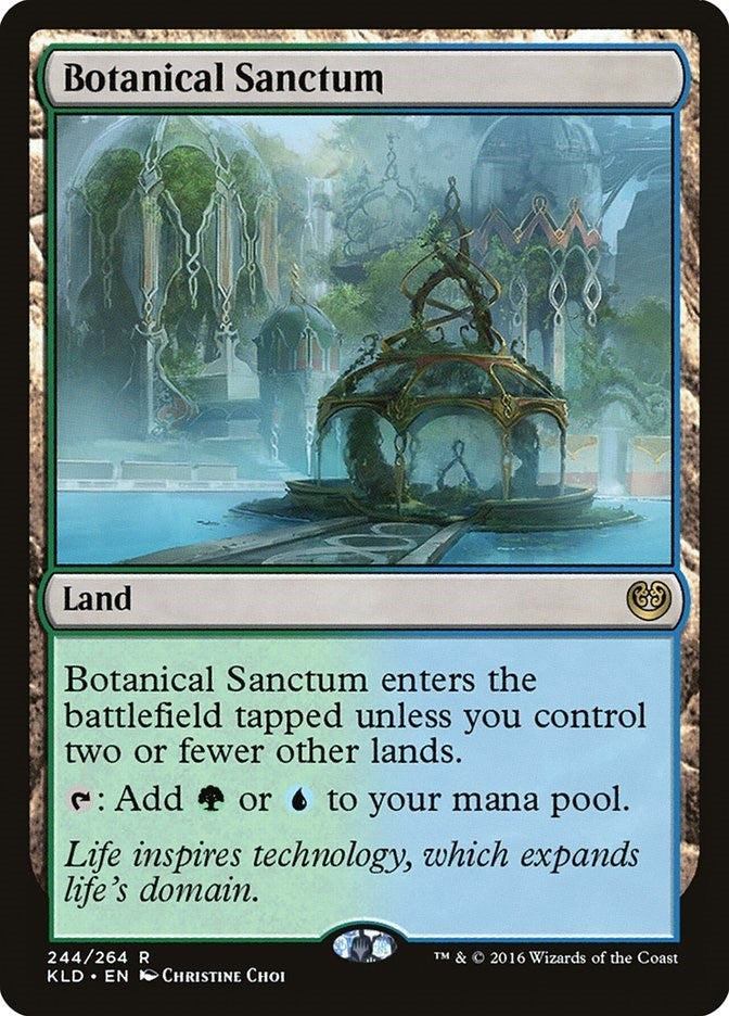 Image for Botanical Sanctum (Kaladesh) (244) - Magic: The Gathering